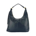 Soft Shoulder Bag — Black Leather