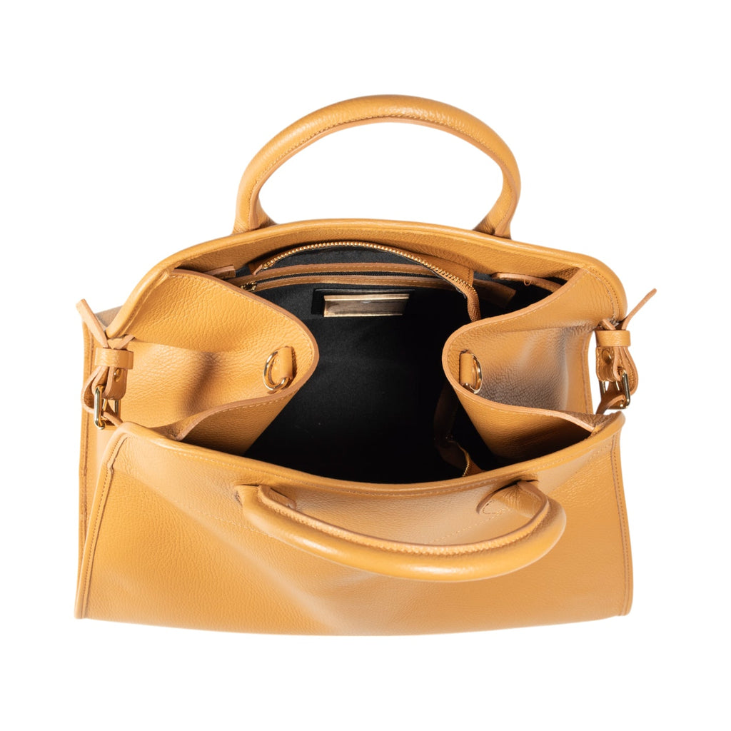 Frida Handbag — Tan Leather