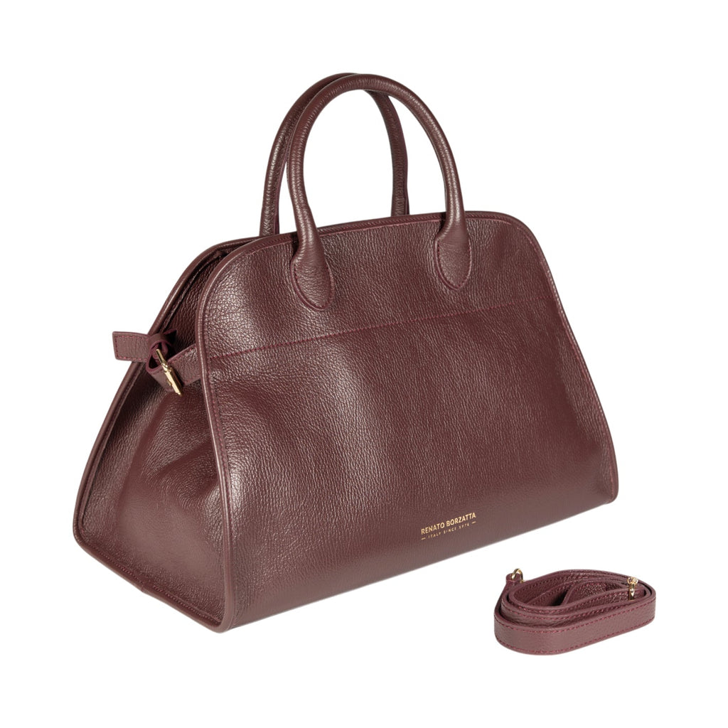 Frida Handbag — Bordeaux Leather