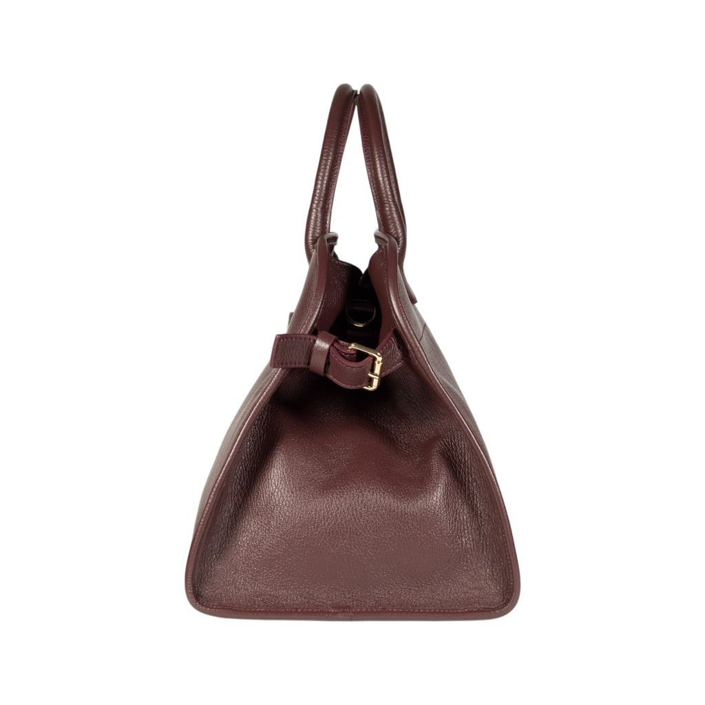 Frida Handbag — Bordeaux Leather