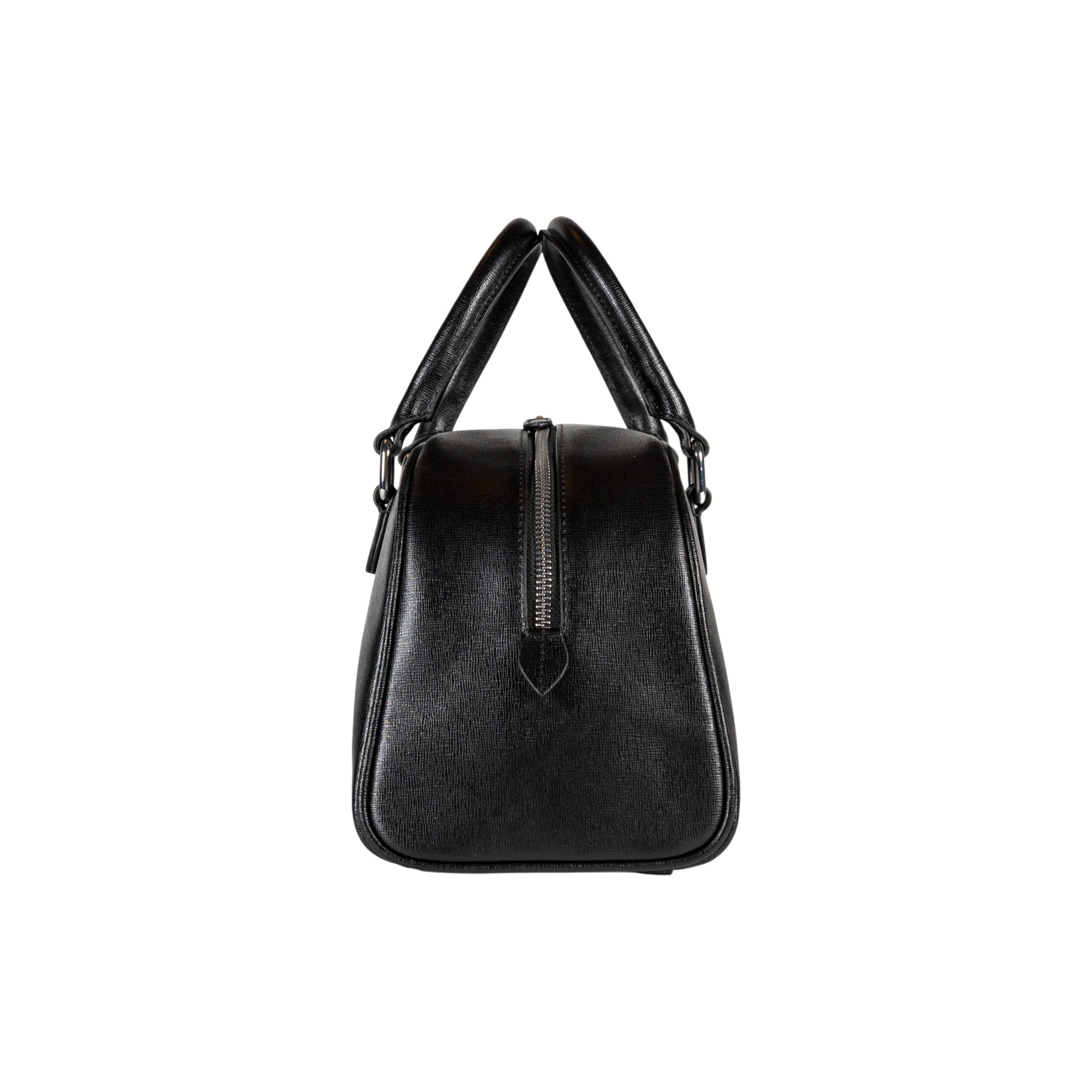 Virginia Bowling Bag — Black Saffiano