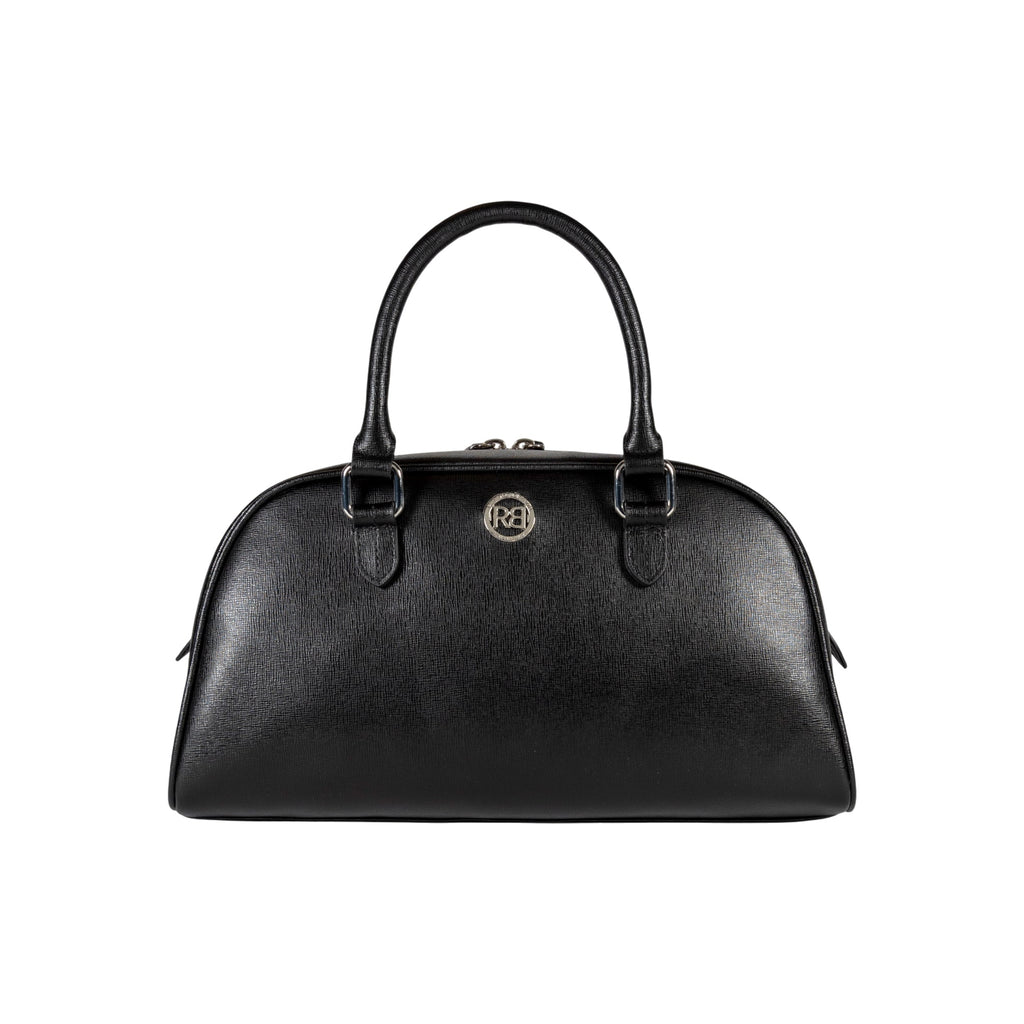 Virginia Bowling Bag — Black Saffiano